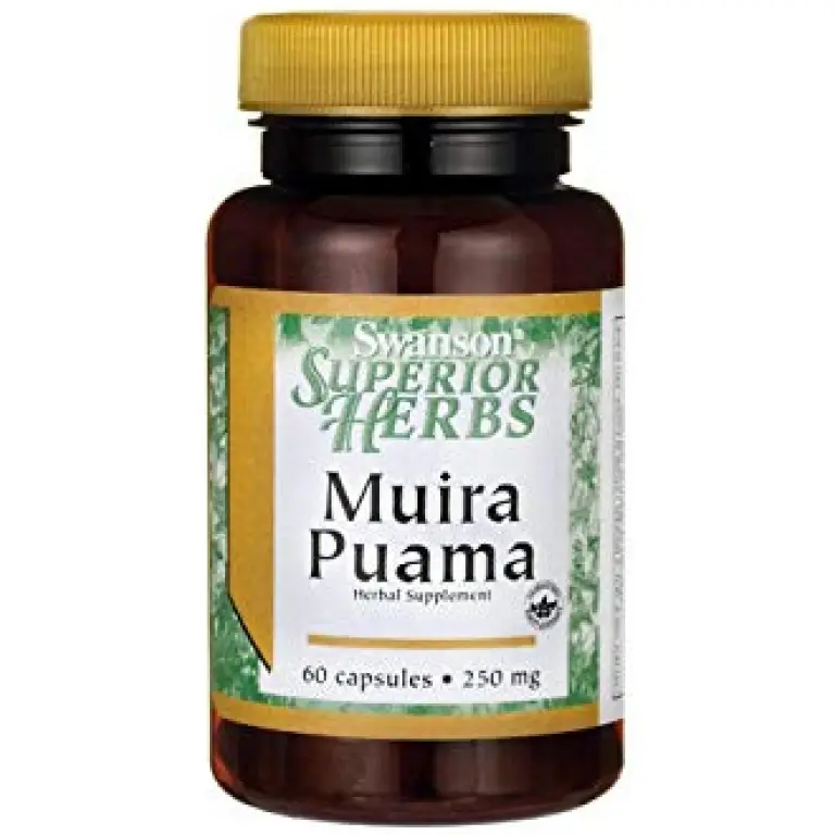 Muira Puama (Ptychopetalum olacoides), 250 mg, 60 capsule - Swanson