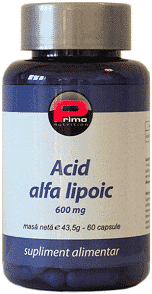 Acid alfa lipoic 600 mg