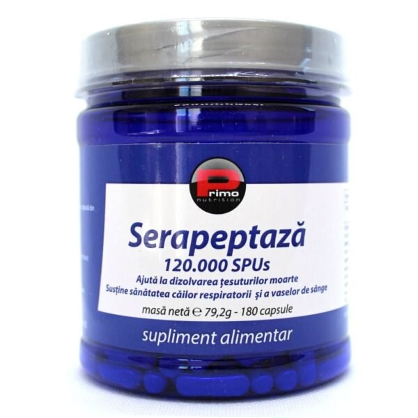 serapeptaza 120000 UI 180 capsule