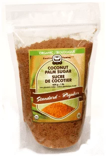 zahar de cocos palmier ecologic biologic organic