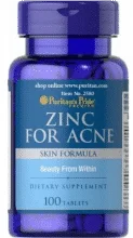 zinc pentru acnee tratament